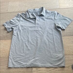 Vuori Gray Polo Shirt Timeless Short Sleeve  (NWOT)